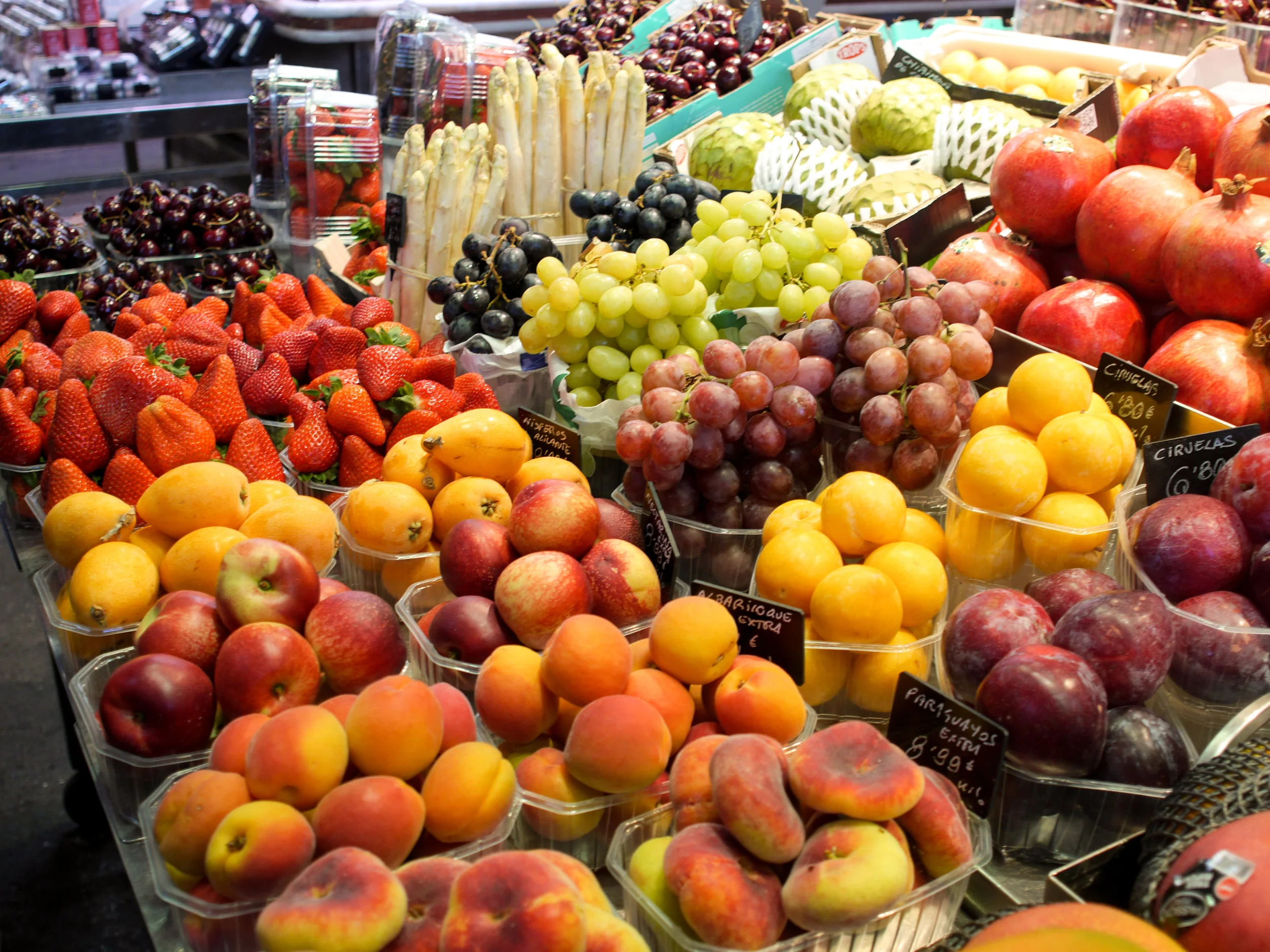 La Boqueria in Las Ramblas