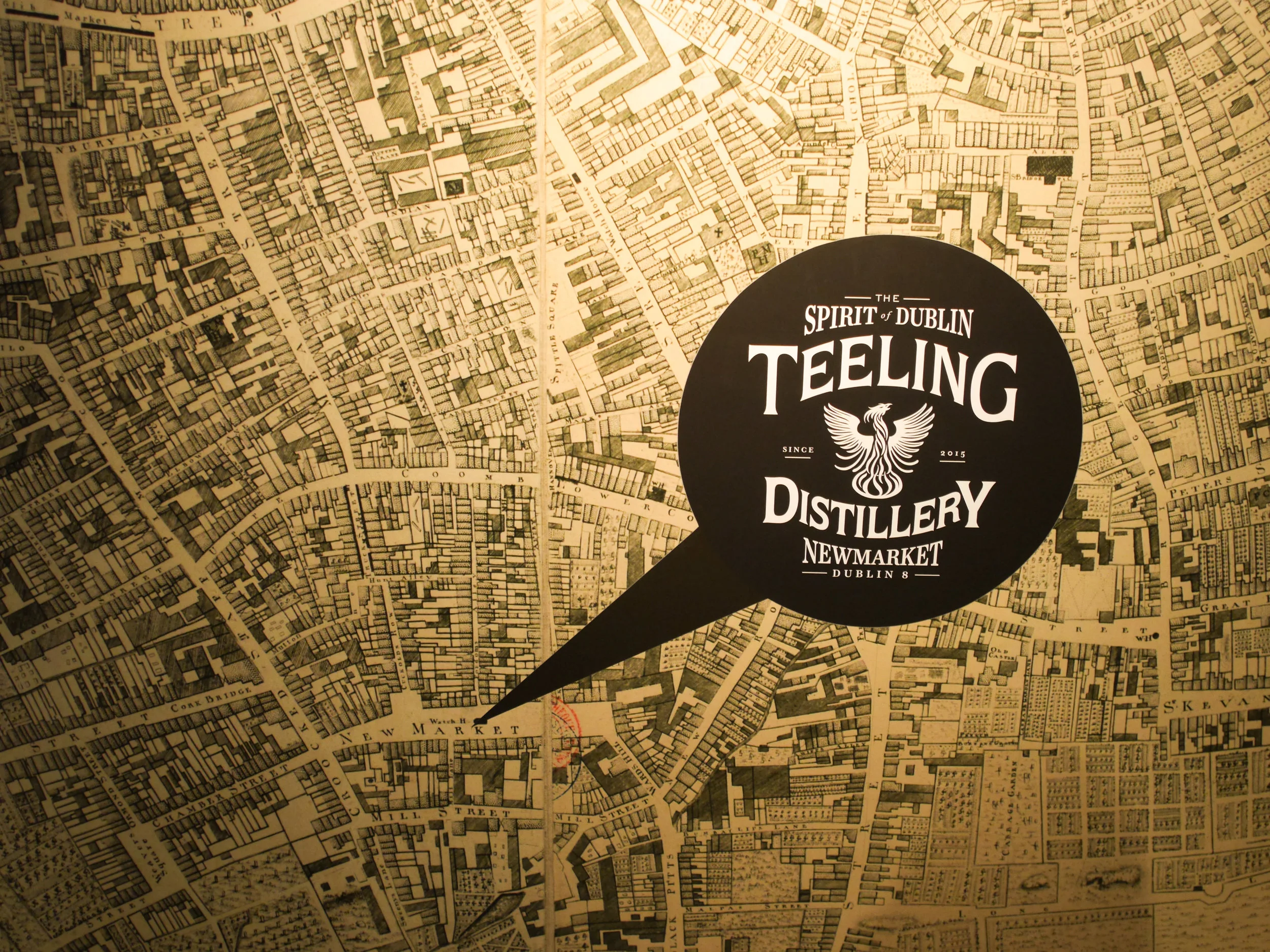 Teeling Distillery in Dublin, Ireland