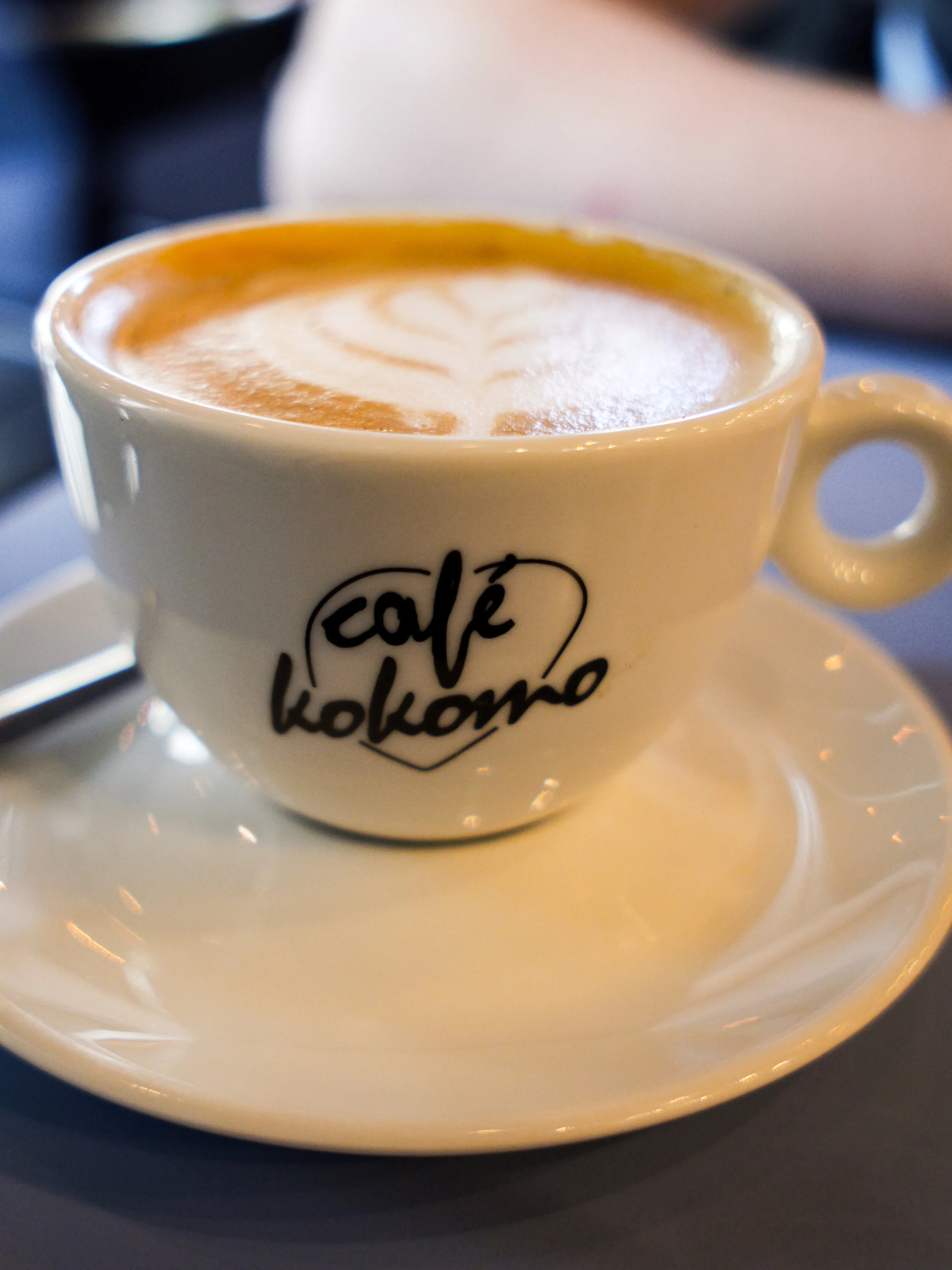 latte at CAFÉ KOKOMO