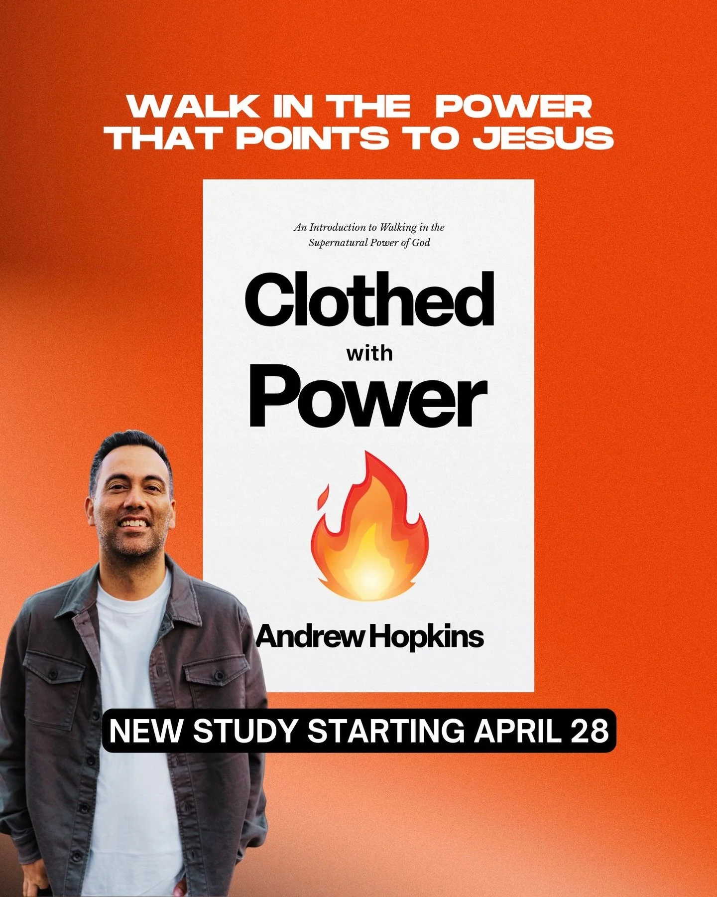 You weren&rsquo;t called to carry a powerless gospel🔥

The early church didn&rsquo;t just preach&mdash;
they moved in power.

And you can too.

This next study will equip you to walk in the power of the Holy Spirit and point people to Jesus.

Join m