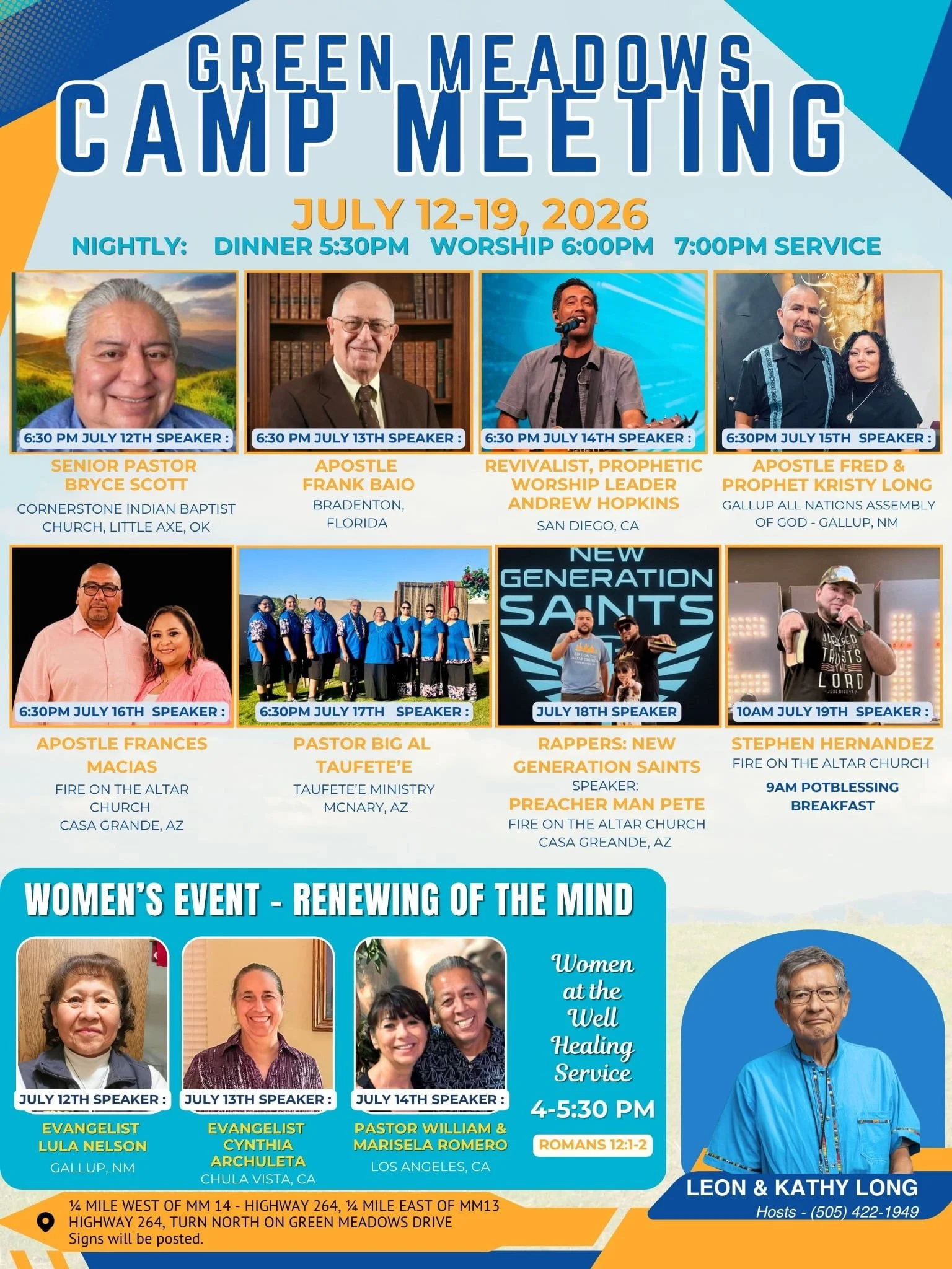 Navajo Camp Meeting
