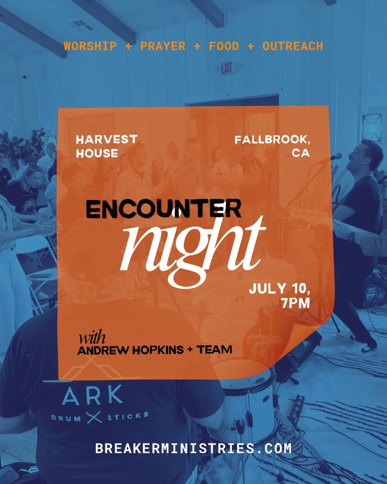 Summer encounter night in Fallbrook!
Worship + Prayer + Food 🌮 + Outreach

Invite a friend and encounter Jesus 🔥

July 10, 7pm
Harvest House

RSVP, address, and info = link in bio