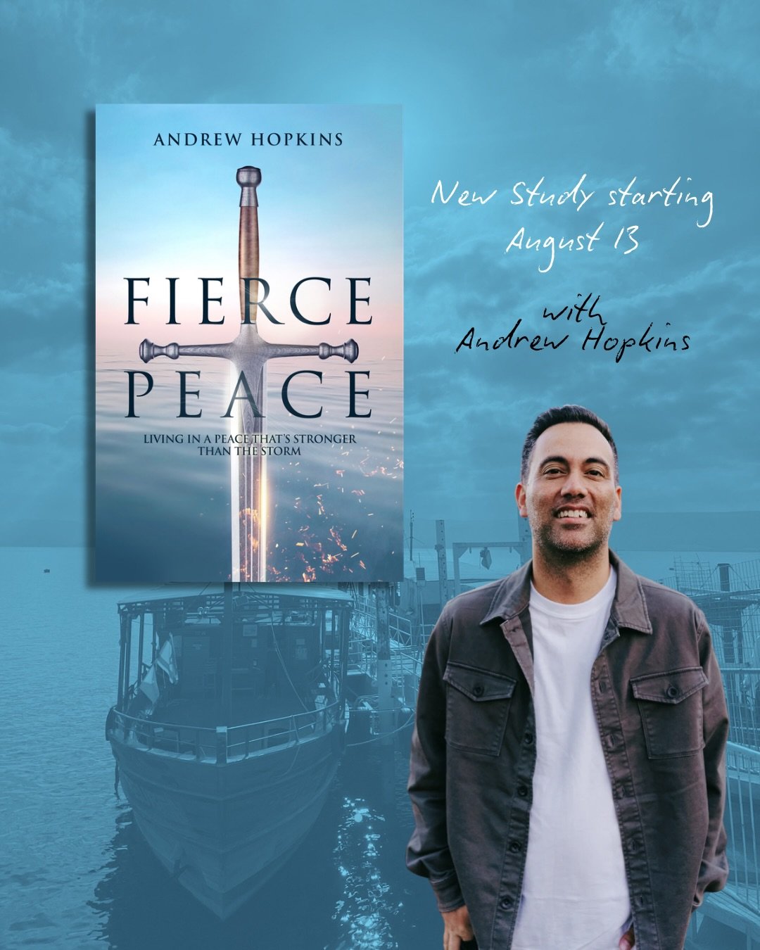 If you can calm the storm on the inside, you can handle the storm on the outside. 

Join us for an 8-week study on how to live in the fierce peace of God.

Starting Aug. 13
Thursdays at 6pm pacific. 

This study is a part of my Spirit Filled Disciple