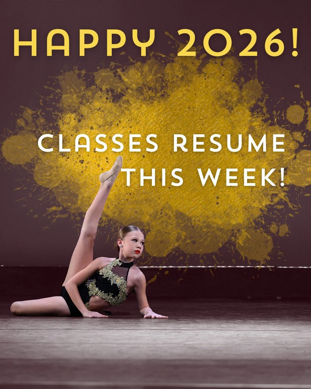 Happy 2026! 

Classes are back in session this week at our Madison and Sun Prairie locations! Term 2 begins and dancers will start learning their choreography for recital soon. We'll see you soon, dancers! 

#dance #madisonwi #mononaacademyofdance