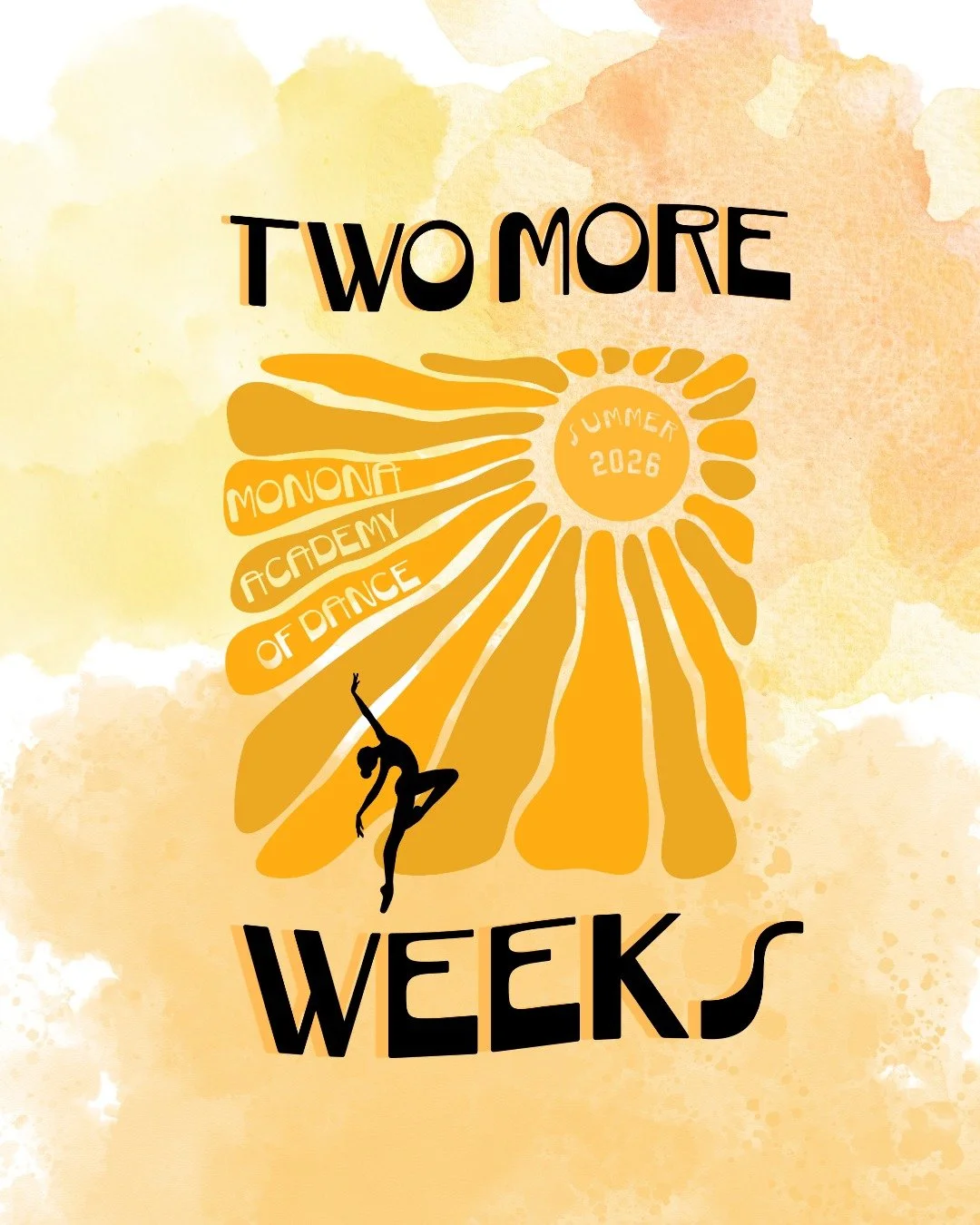 ☀We are TWO WEEKS away!

Our summer programming starts on Monday, June 22! We can't wait to see you in the studios for summer fun for all ages. Need to register? Quick! Visit our SUMMER page on our website and then click on your programming of choice