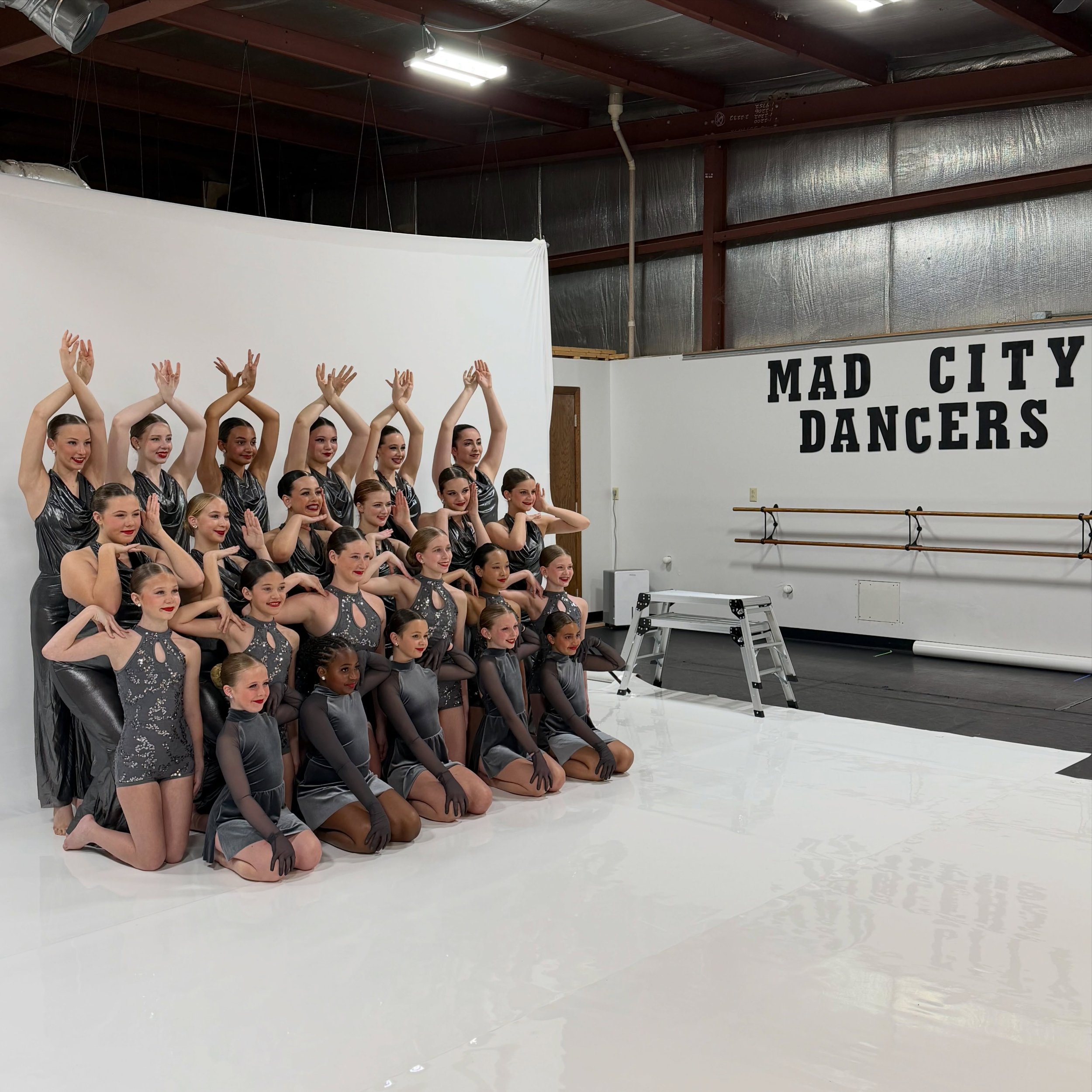 It&rsquo;s our first official MAD City Dancer rehearsal for the new school year and boy are we excited to be back this morning! Cheers to a new year, MAD City dancers! 

#mononaacademyofdance #competitondance #madisonwi