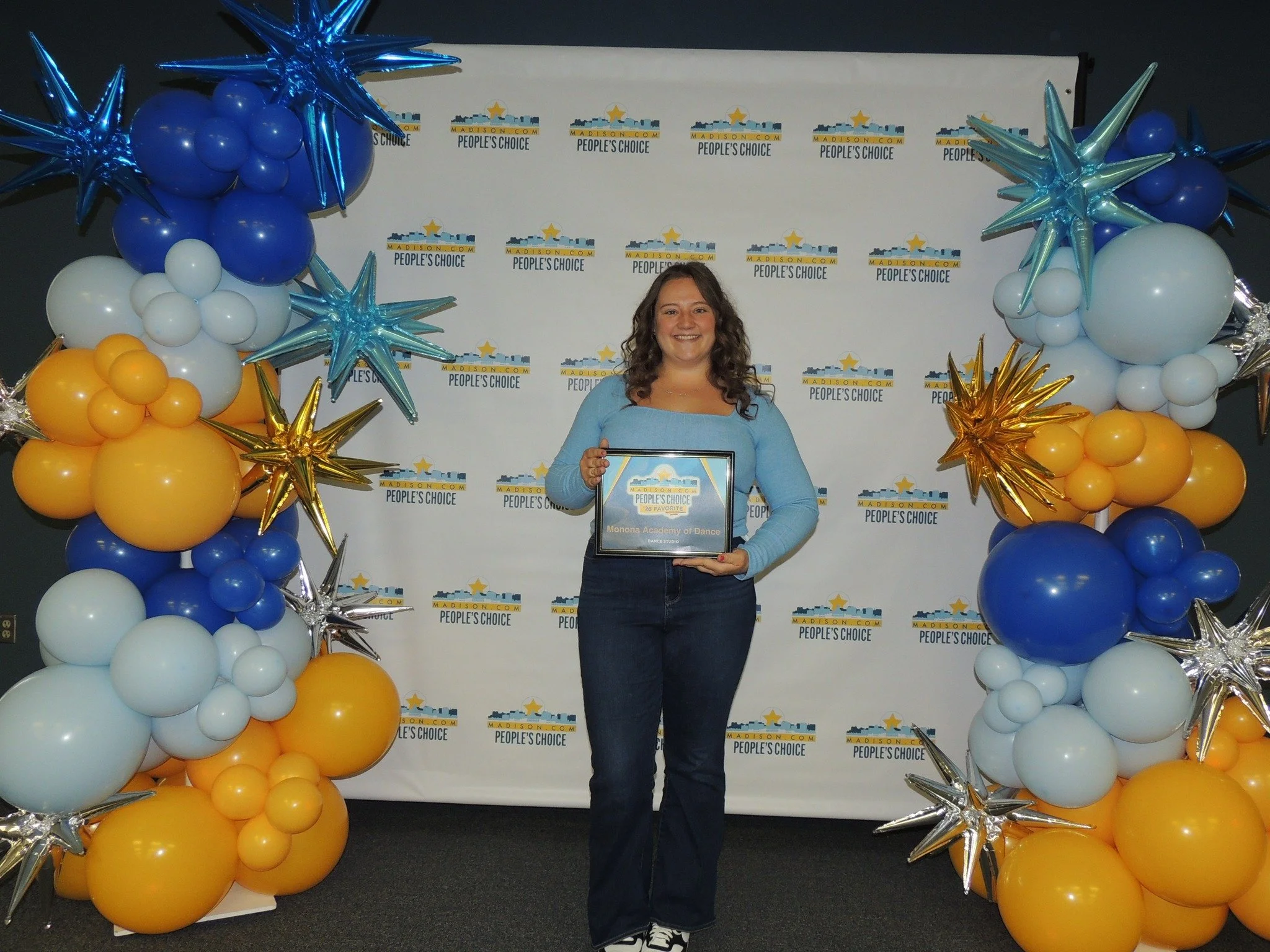 🗳🌟Last week, Ms. Regan attended a wonderful event to network with other outstanding area business owners to celebrate the Madison. com People's Choice nominees. We were thrilled that online voters named us as a Favorite! Thank you for the support a