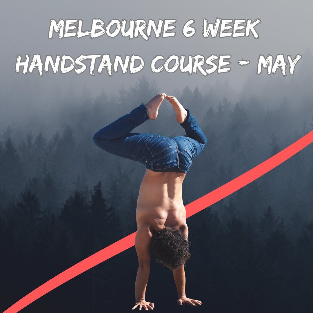 Melbourne 6 week handstand short courses ⭐️ ~May~

Eliminate the fear of falling over
✅

Strengthen the wrists, shoulders and body for faster progression and safety
✅

Learn to kick up into and balance a solid handstand
✅

Learn simple drills to corr