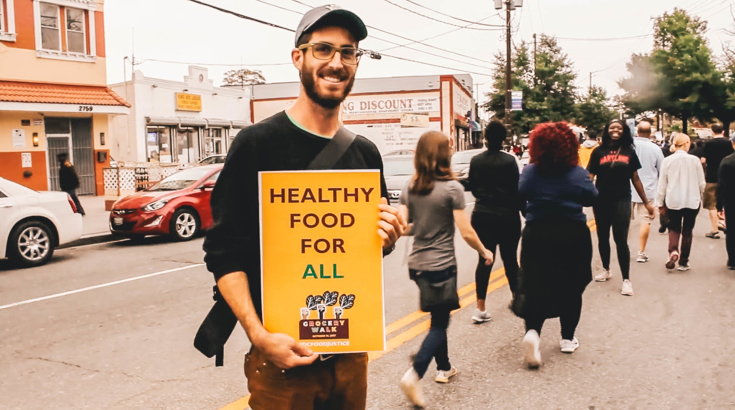 Southeast Washington DC Grocery Walk for Food Justice