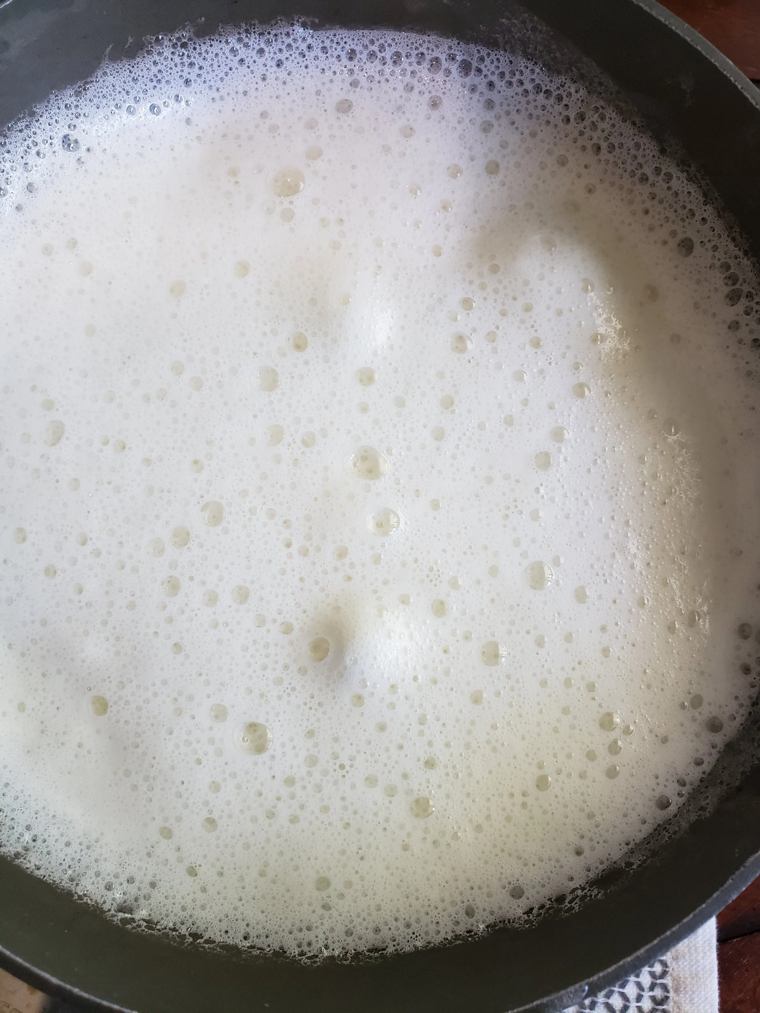 The most delicious combination of marshmallows and Horizon Milk. Consistency should be thick, if you like your pudding really thick just add more marshmallows.