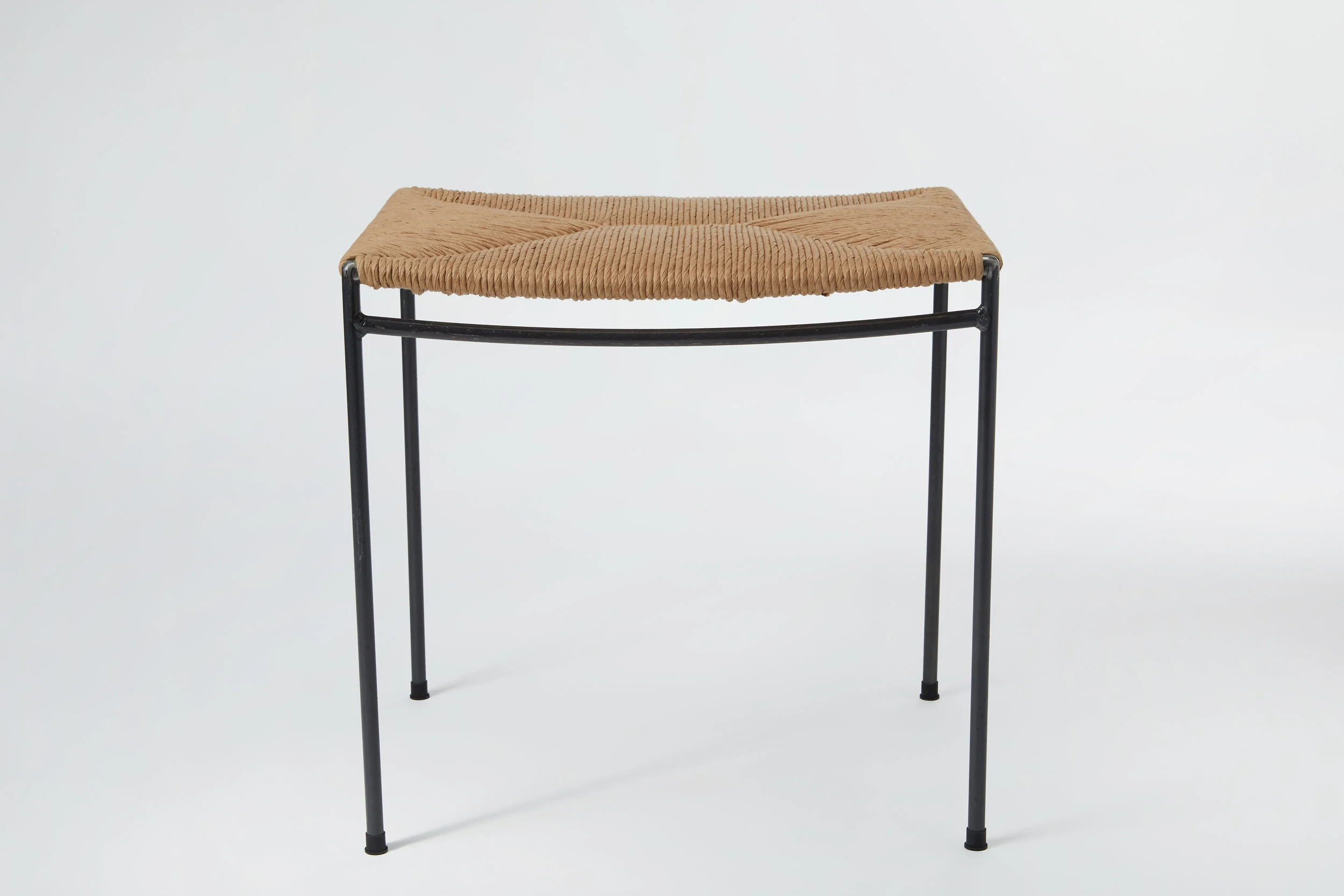 Single Rail Stool - Rush