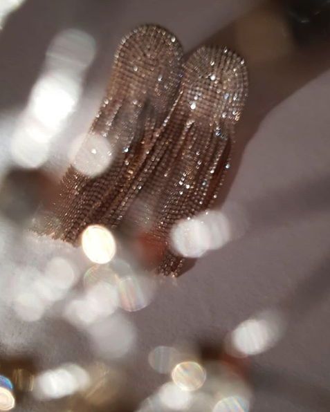 Crystal Clip-On Earrings via Accentuate Jewelry on Instagram