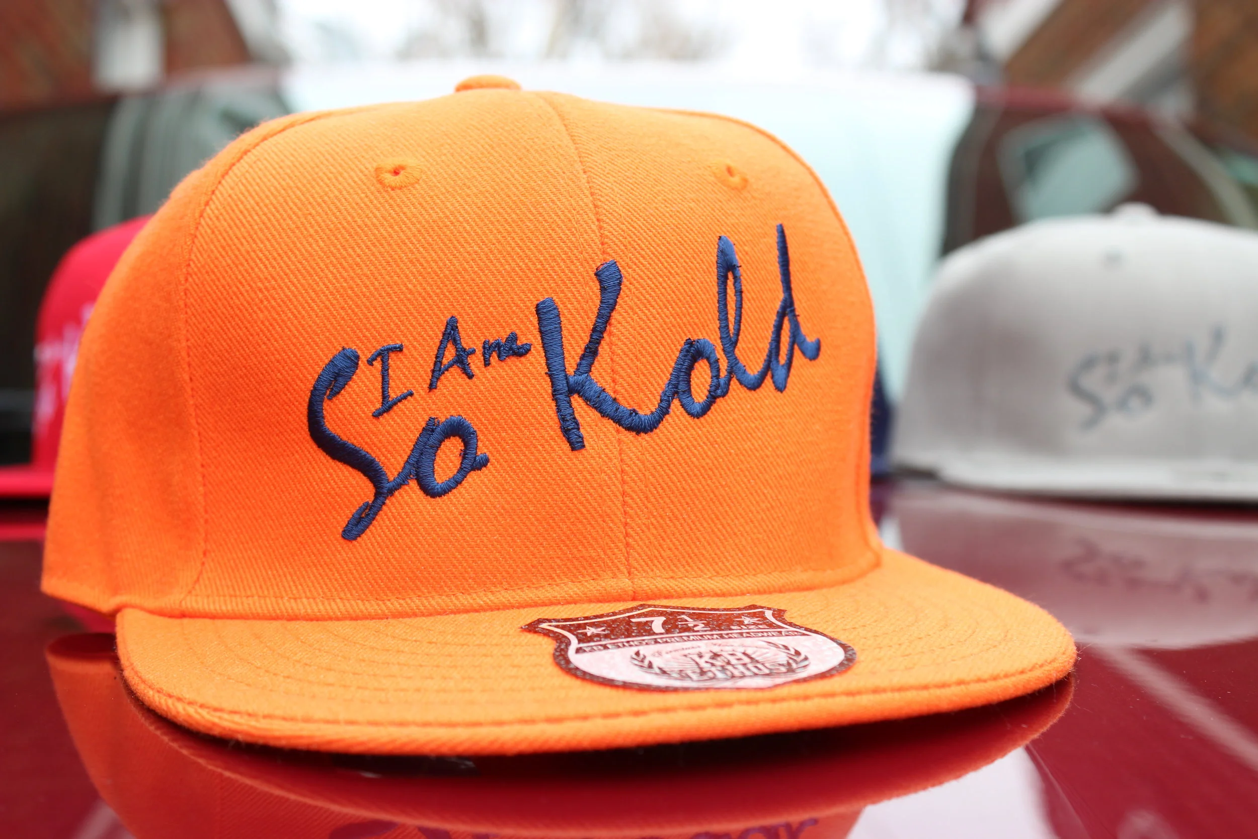 "I AM SO KOLD / IM SO KOLD" - SNAPBACKS AND FITTED CAPS