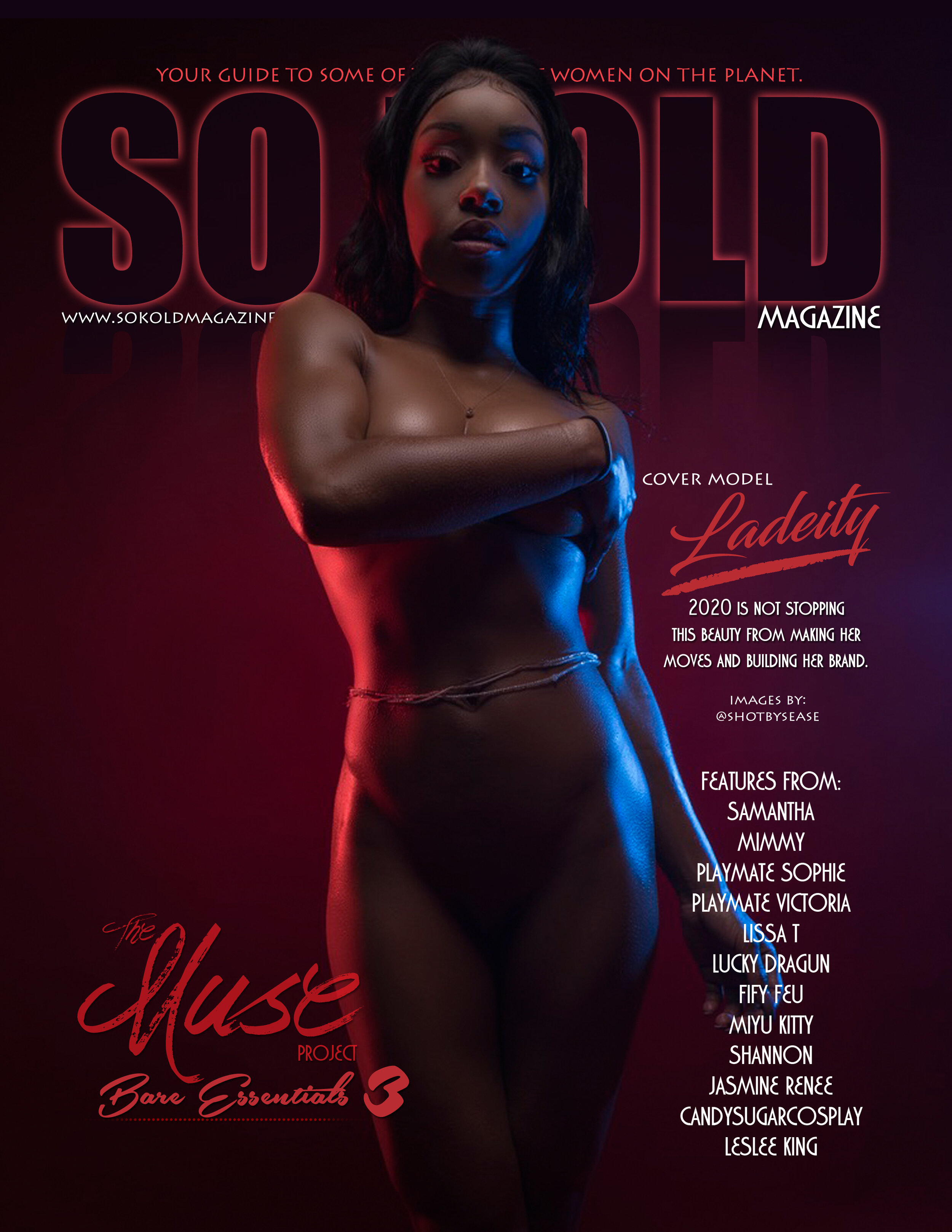 SO KOLD MAGAZINE " THE MUSE PROJECT " ( LADEITY )