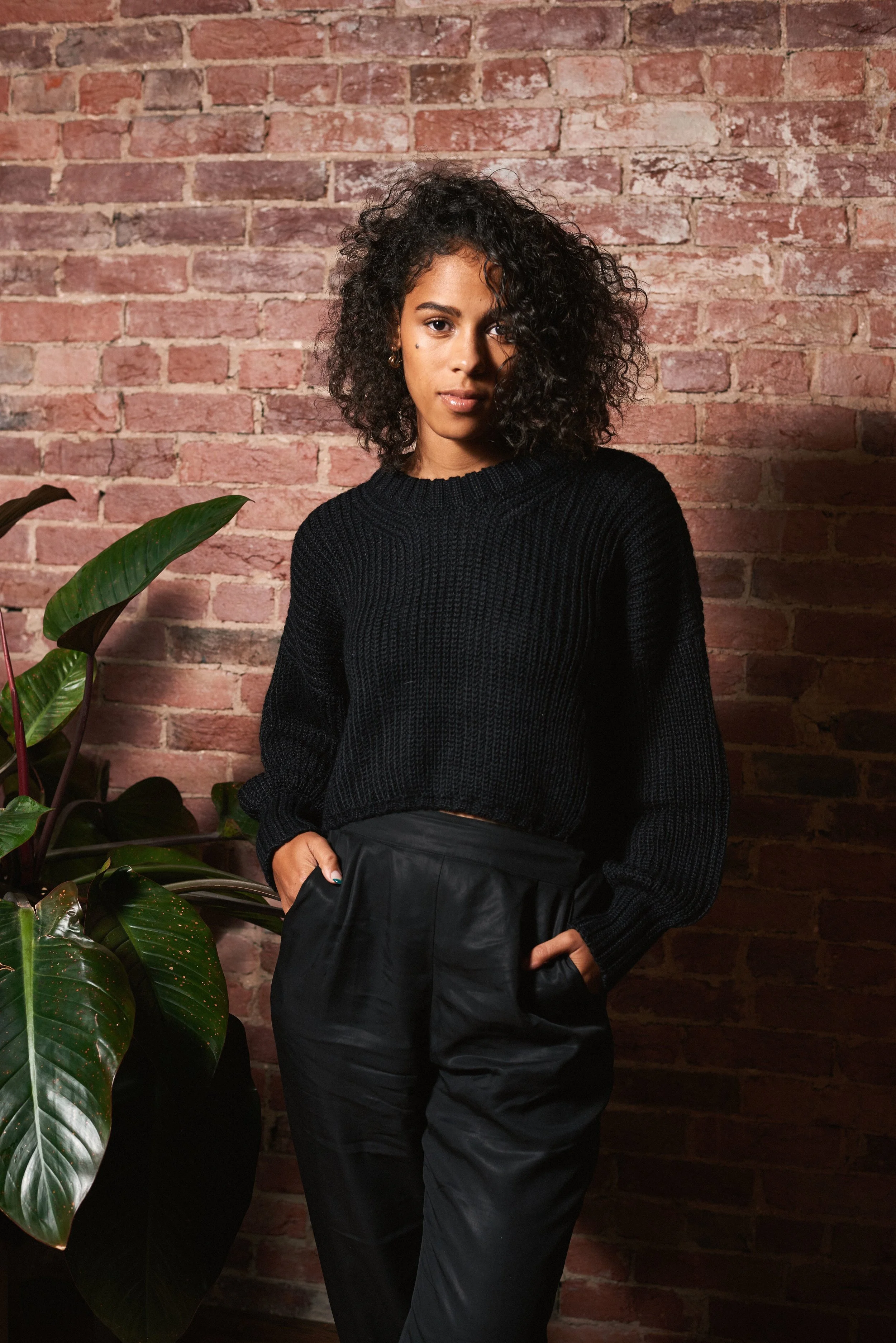 First Rite Crop Crew Sweater — Shopkeepers
