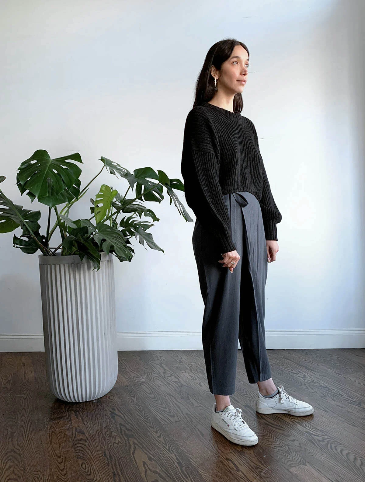 first rite crop sweater