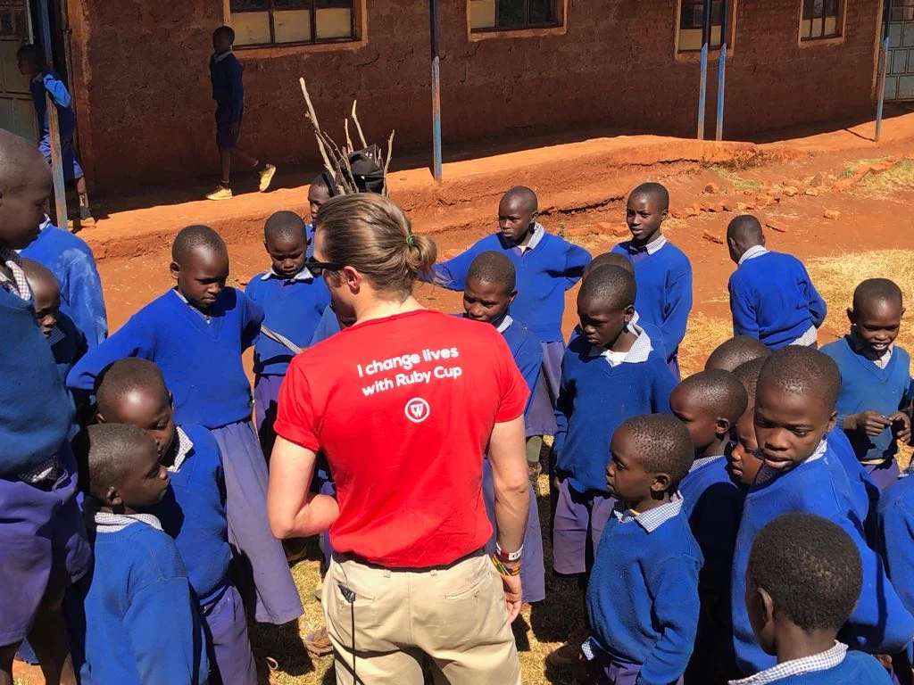 I change lives with Ruby Cup. And I'm proud of it. 