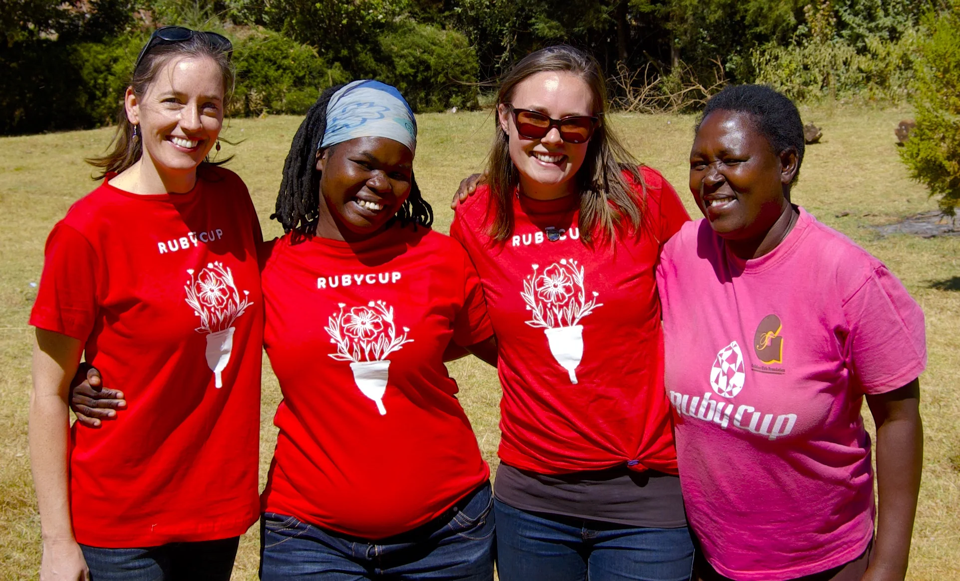 From left to right: Teresa, Golda, Alyssa, and Miriam. A dream team, if I ever saw one. 