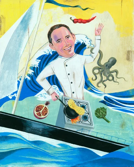 Illustration by Olef Hajek