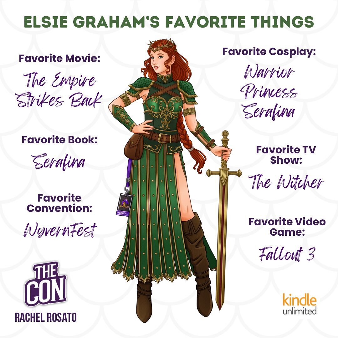 Meet Elsie!

✨Thank you to @dessi_desu for bringing her to life✨

Elsie and her friends are looking forward to a weekend of cosplaying and partying at their favorite convention. That is, until the headlining celebrity guest mysteriously goes missing.