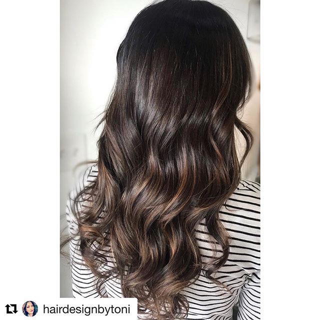 #Repost @hairdesignbytoni with @get_repost
・・・
A little dimension goes a VERY long way!! #chocolatey 🍫