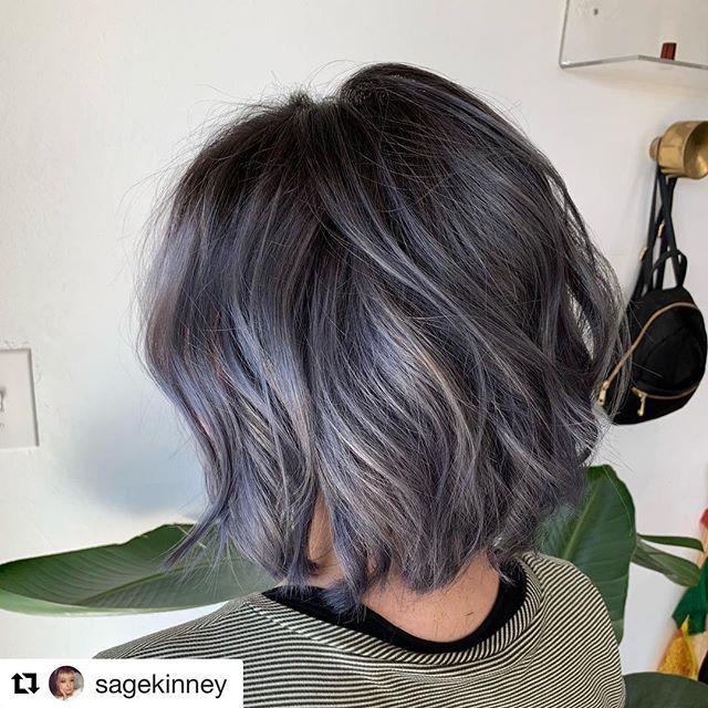 This color and cut by Sage is 🔥. #Repost @sagekinney with @get_repost
・・・
The perfect hair color, is the color that captivates a clients personality just by looking at it, and this chick is just as rad as the transformation we did today 😎 #saged #h