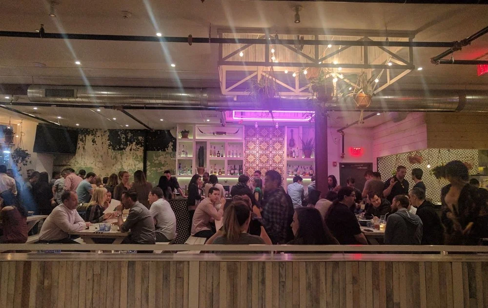 Mission Taqueria in downtown Philadelphia was the venue host for my first Philly CHI event.