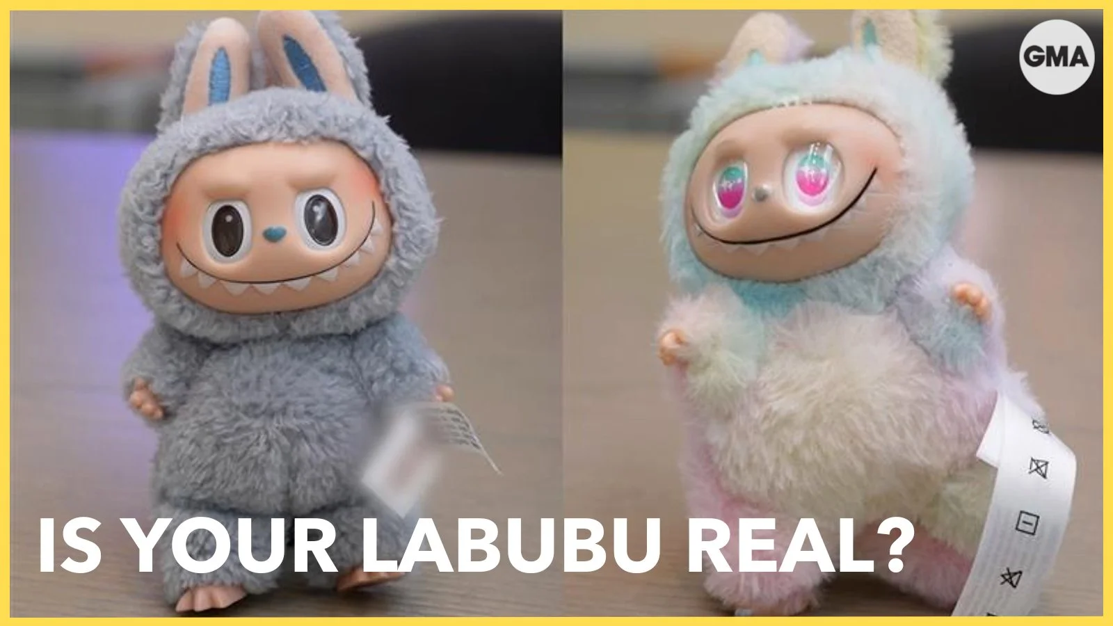 How to tell the difference between a Labubu and a Lafufu