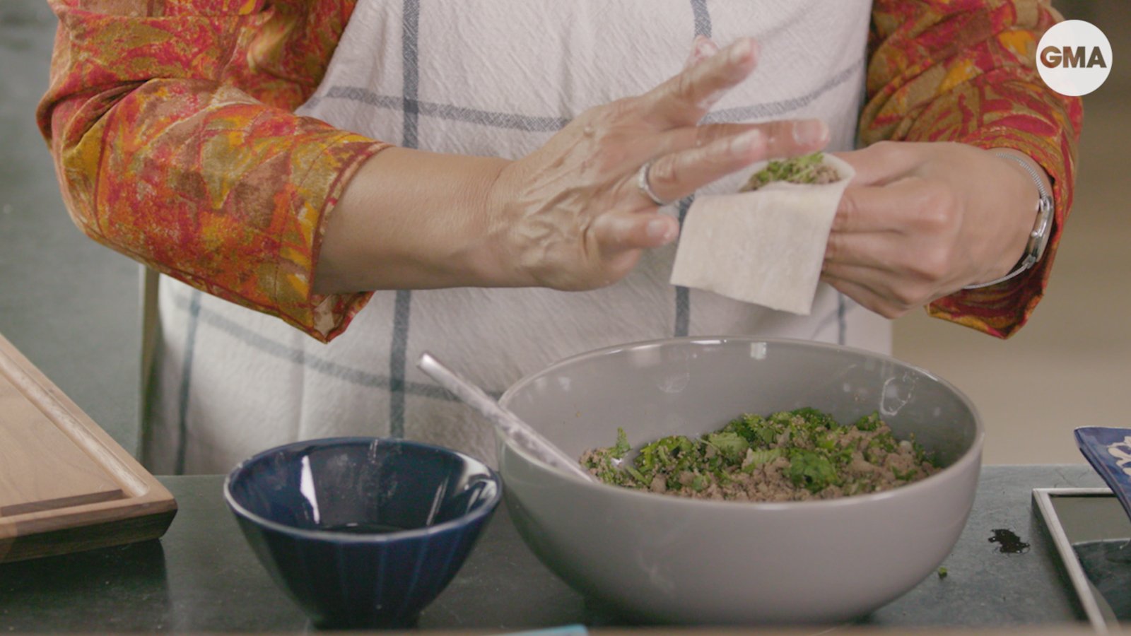 Zohreen Shah makes samosas with mom, talks legacy of recipes