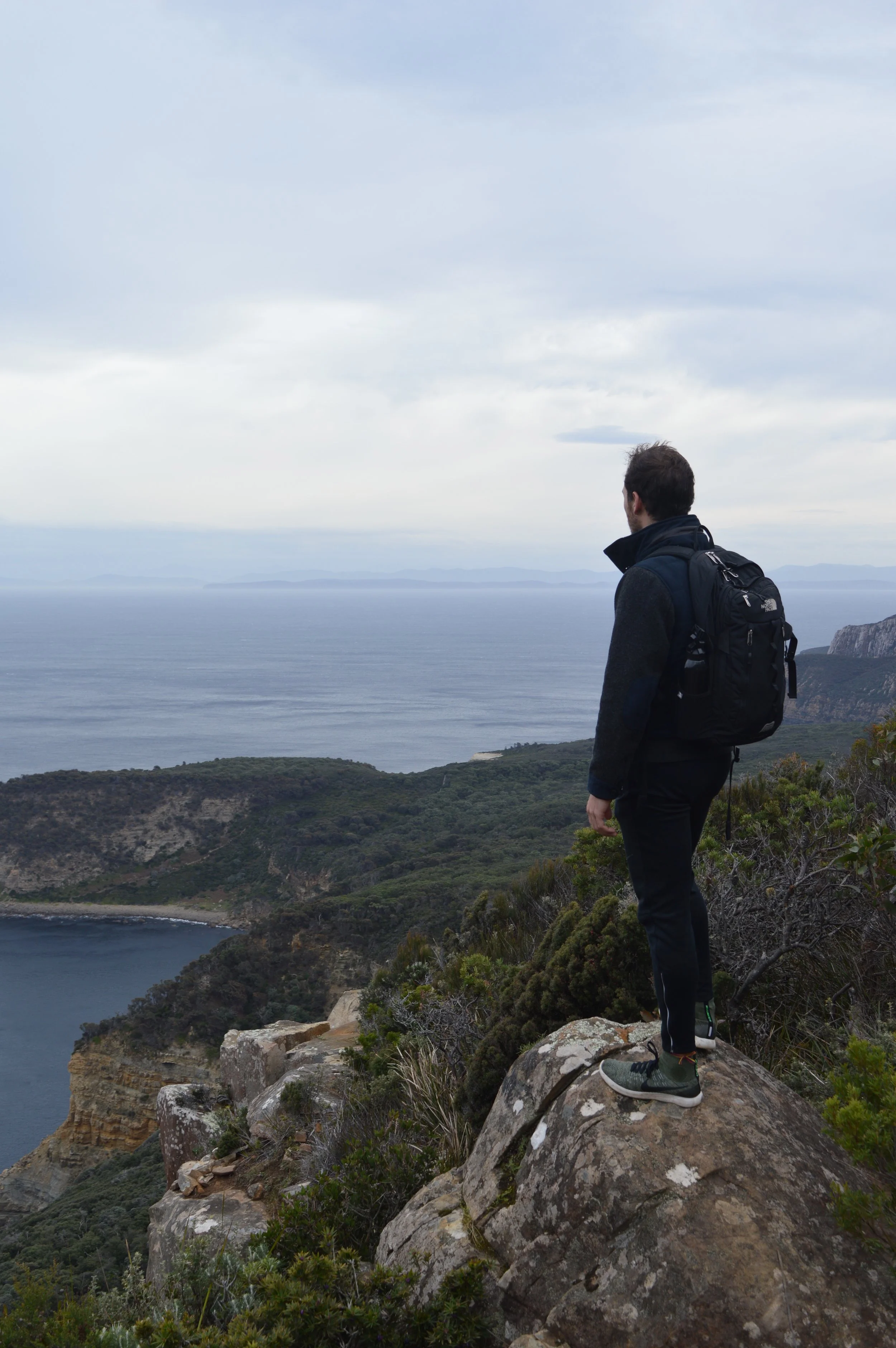  End of hike at Tasman National Park 