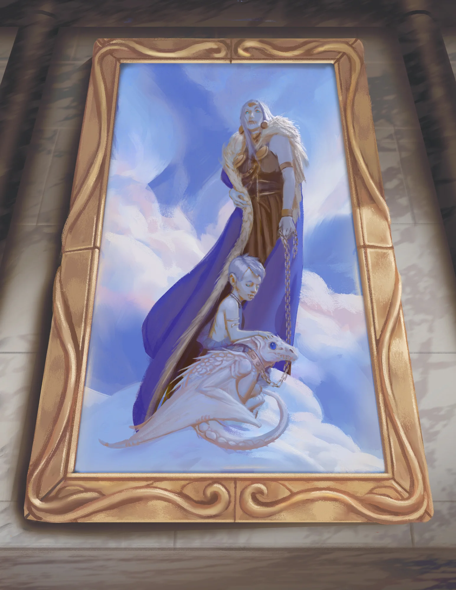 Art shown is for example only. This is not official Waterdeep: Dragon Heist art.