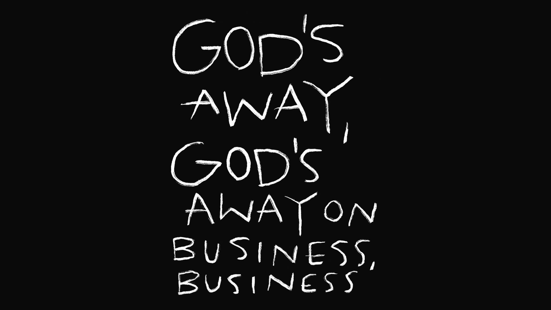 MOTION GRAPHICS DESIGNER - TOM WAITS "GOD'S AWAY ON BUSINESS"