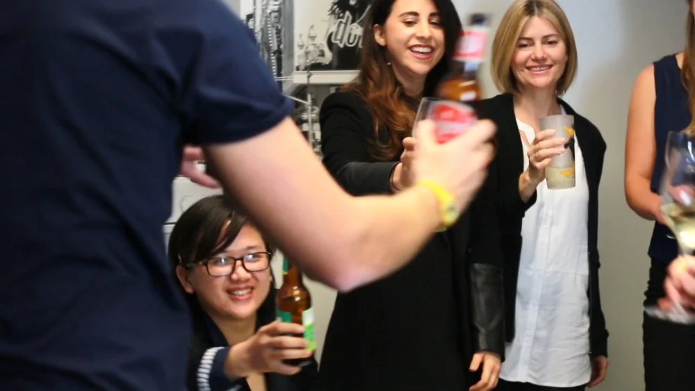 Lain Duong (Gritcenter), Rachel Stein (FitJak), Naomi Rossdeutscher (Cinesurfer)