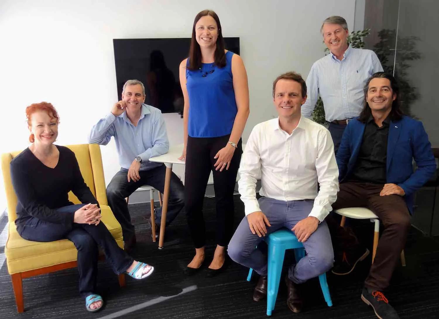 AgriStart Mentors Ally Bishop, Peter Rossdeutscher, Dr Natasha Ayers, Grant Sanderson, Greg Riebe, Stuart Kidd