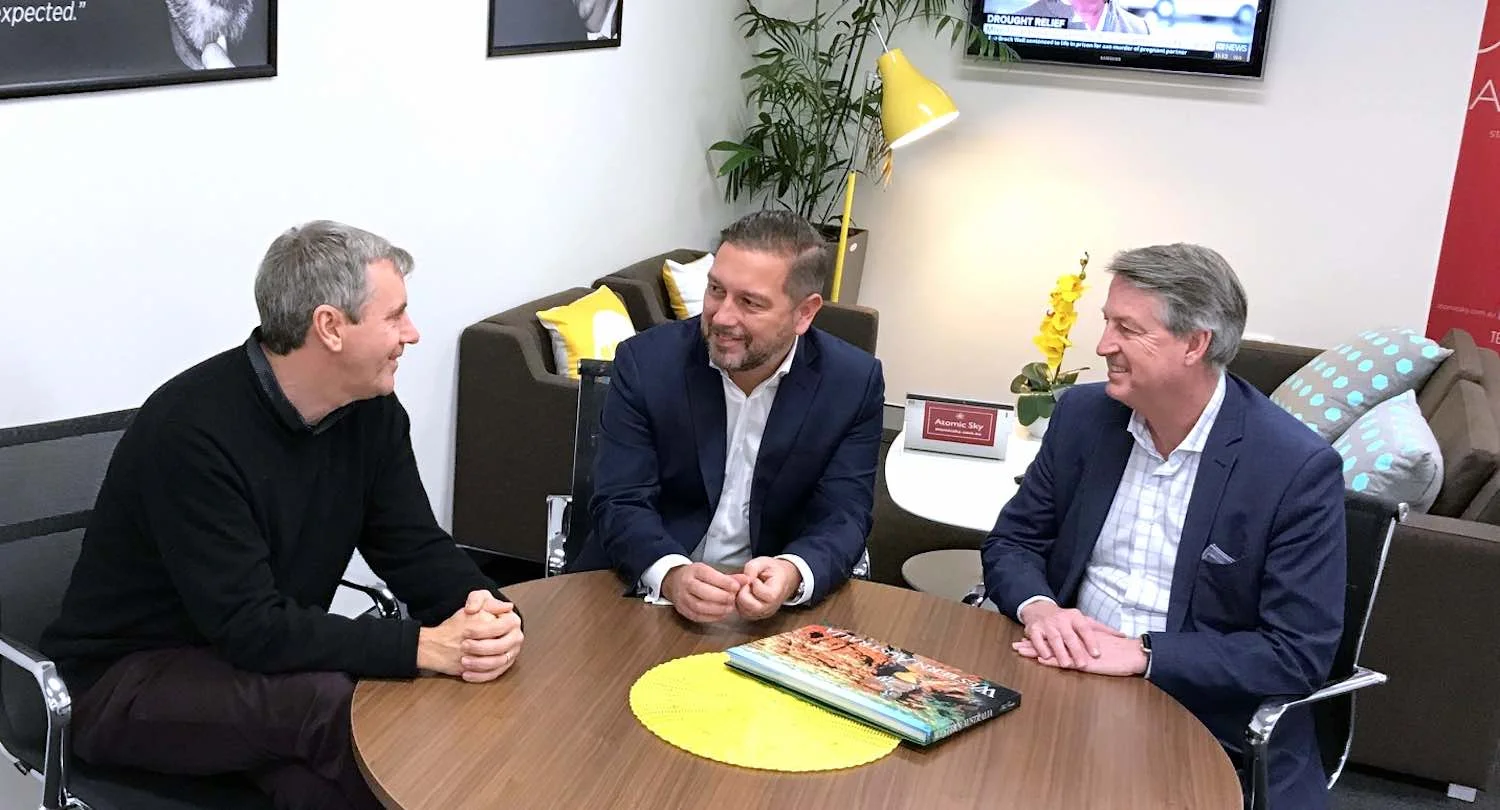 Peter Rossdeutscher + Jamie Vine + Greg Riebe