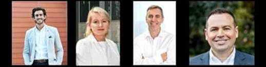 Daniel Schepis, Samantha Tough, Peter Rossdeutscher, Brodie McCulloch