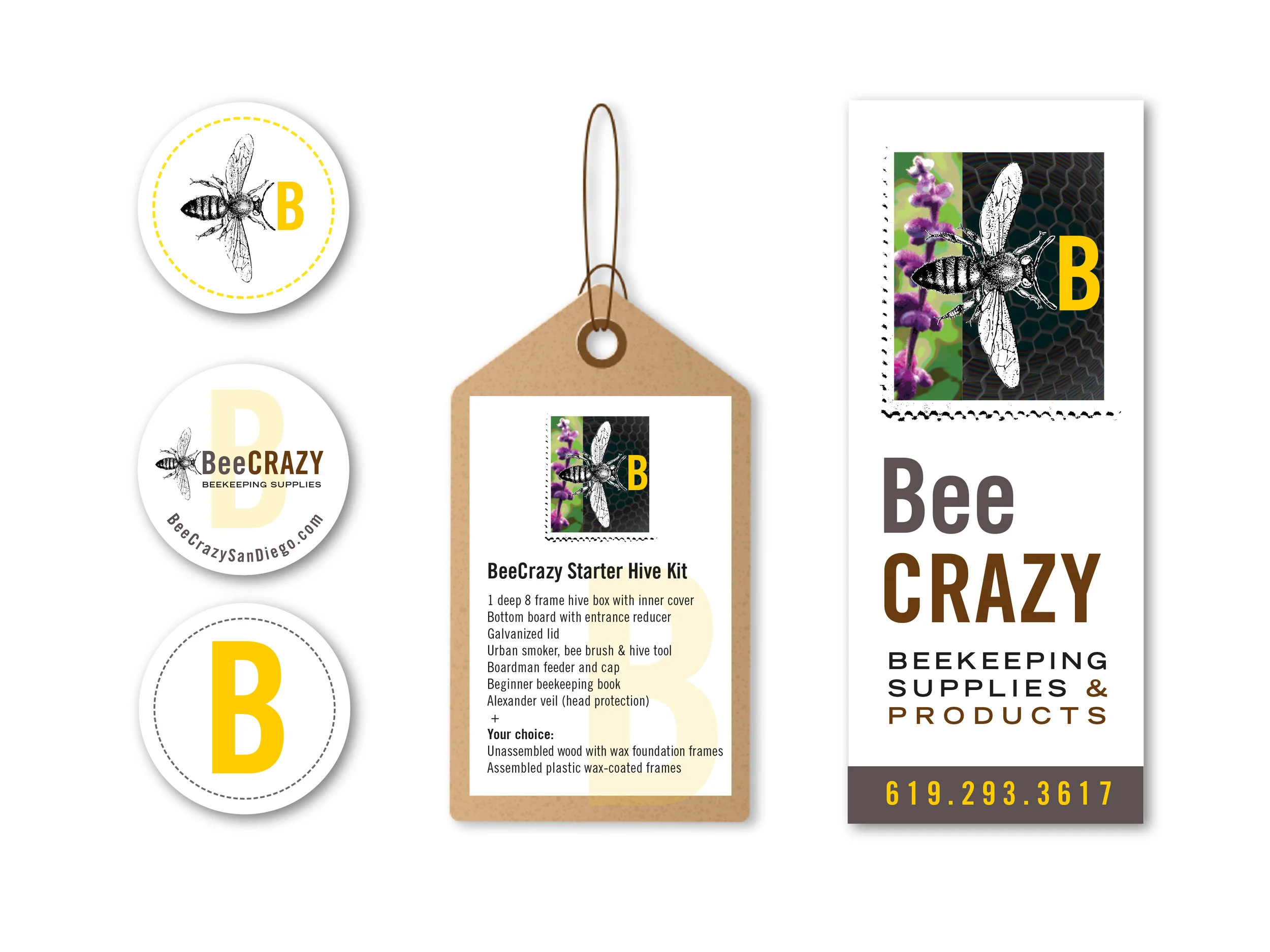 BeeCrazy-stickers&tag.jpg