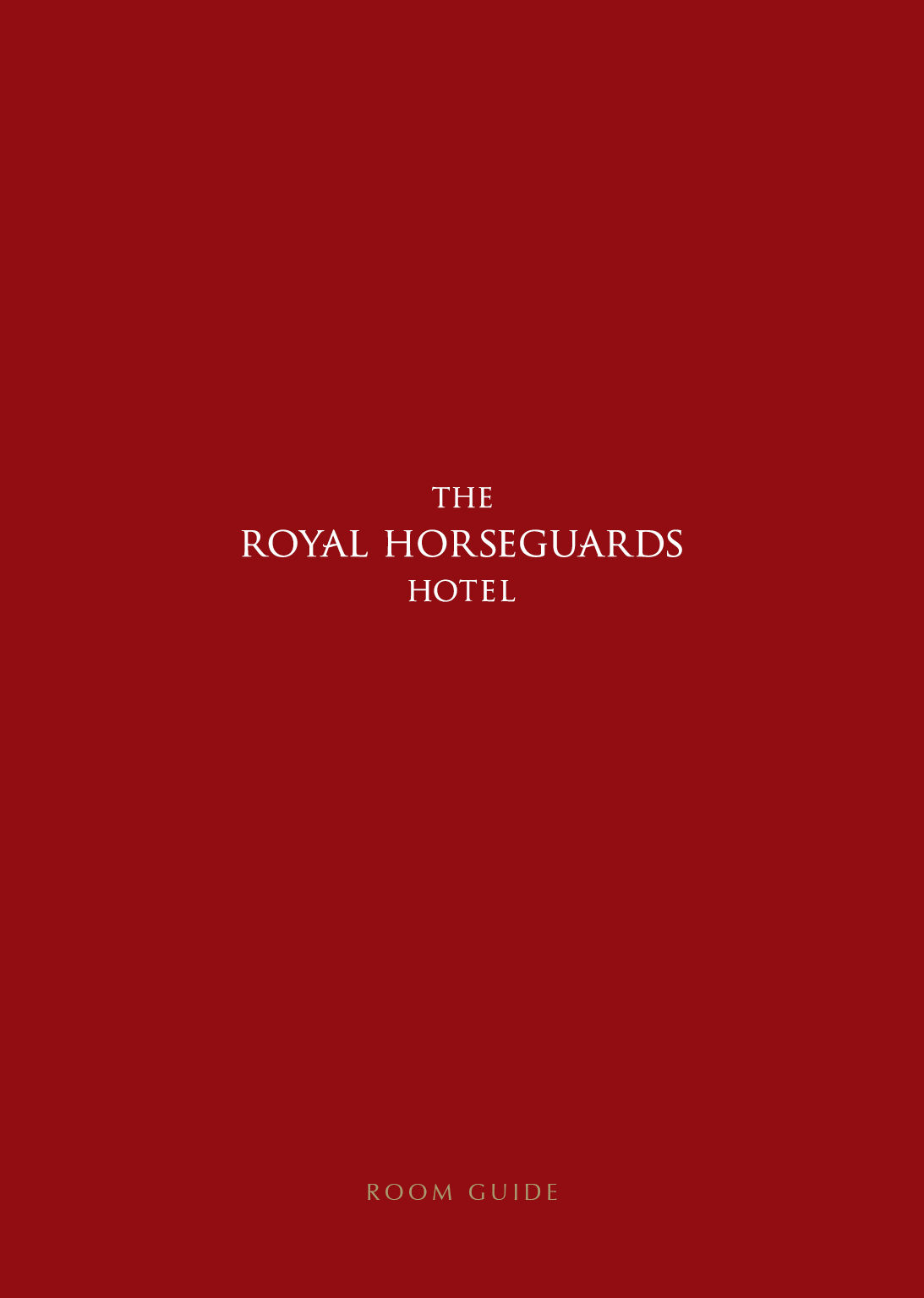 The Royal Horseguards Cover.jpg