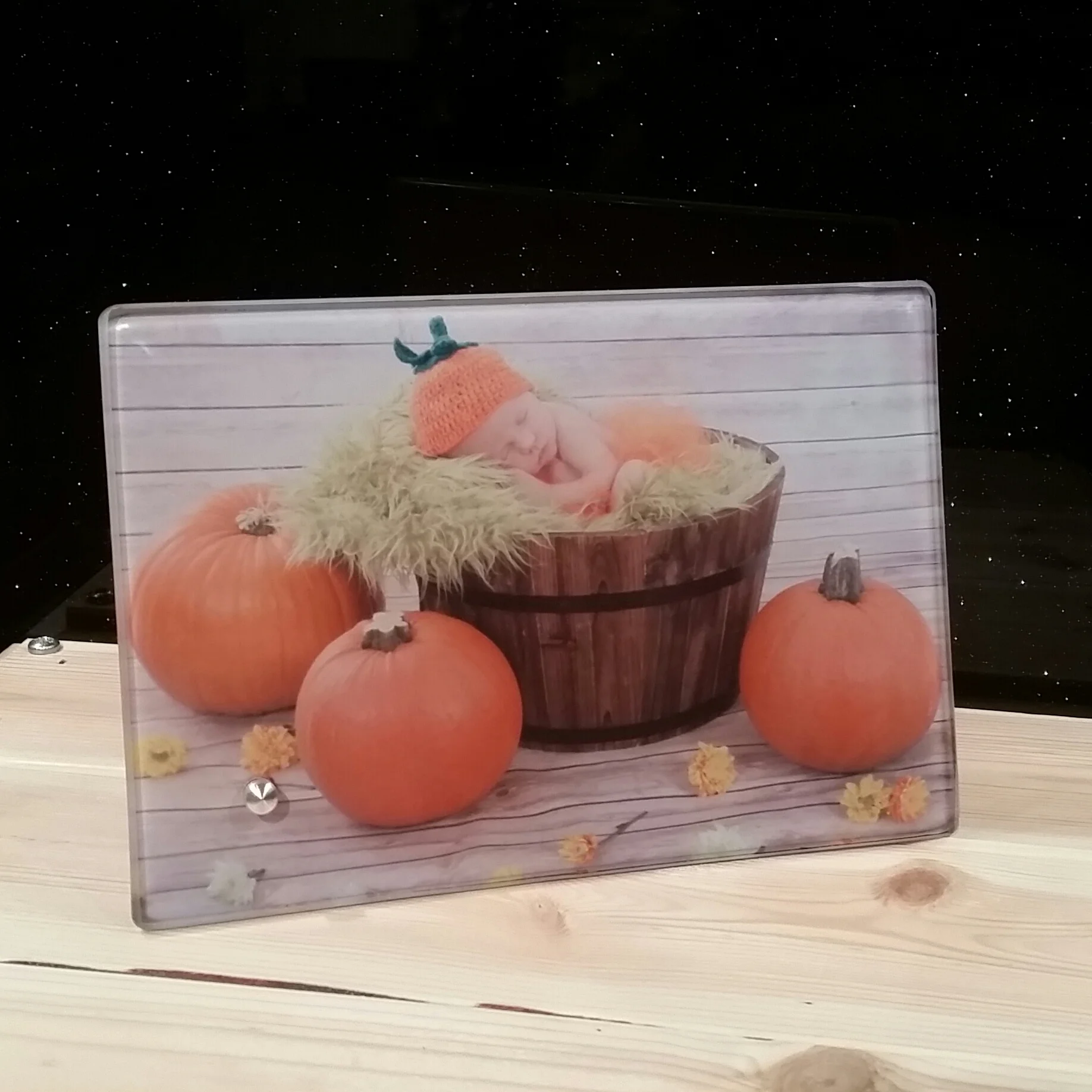 Glass Photo Frame - Personalised