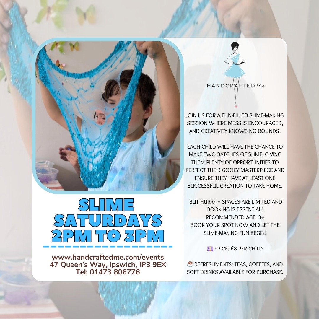 Have you just looked out of the window and thought &quot;urgh, what am I going to do with the kids now?!&quot;

We've got you covered. Book our slime Saturday session at 2pm today and get the kids out without having to be out in this rain. 

Cant mak