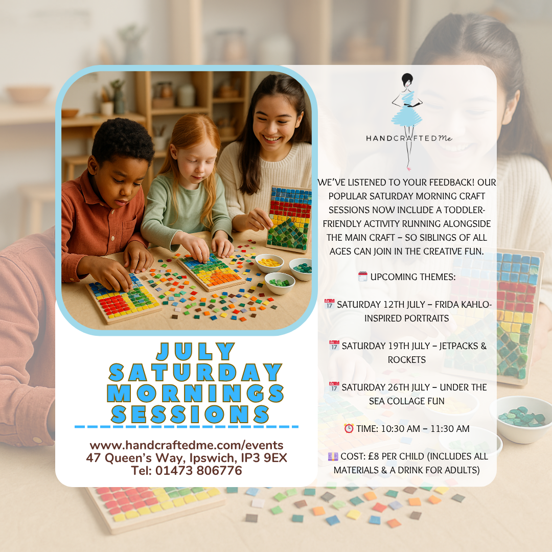 🖌️ Saturday Morning Craft Club – Now with Toddler Sessions!