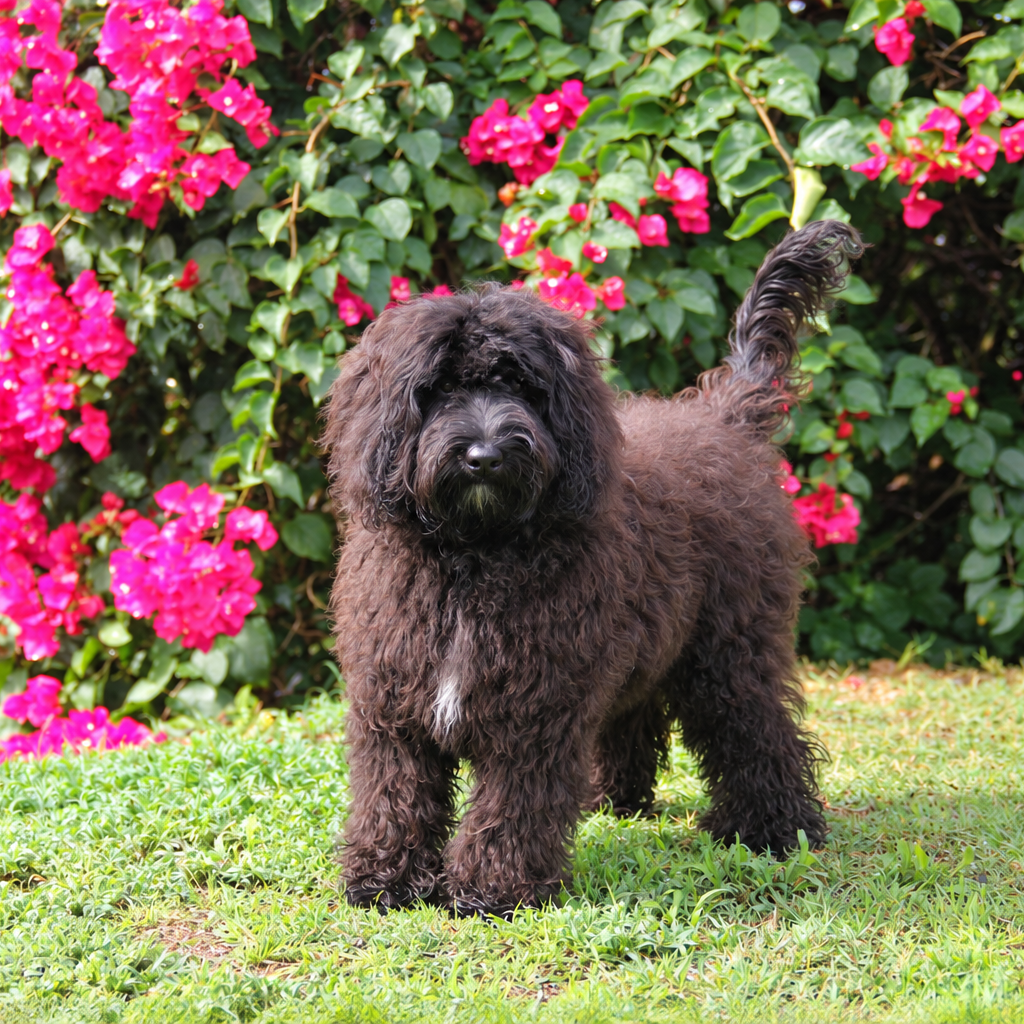 Fluffy+Dark+Dog+in+Blooming+Garden.png