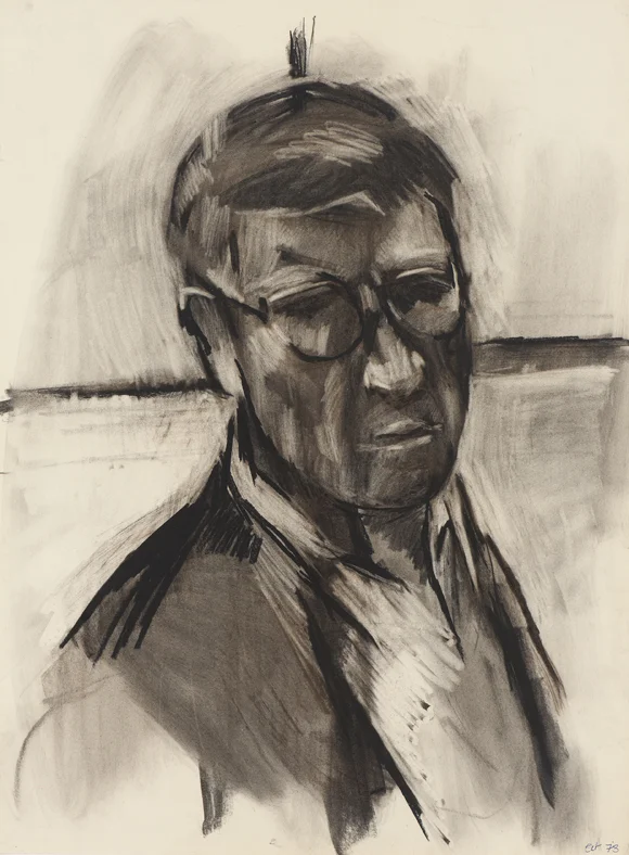 Portrait of Andrew Forge 