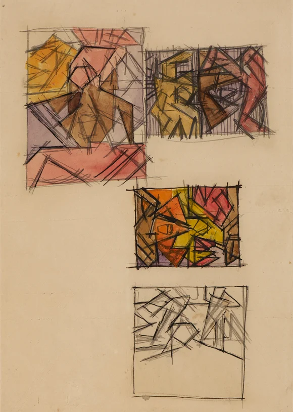 David Bomberg, 1913-14. Before WW1