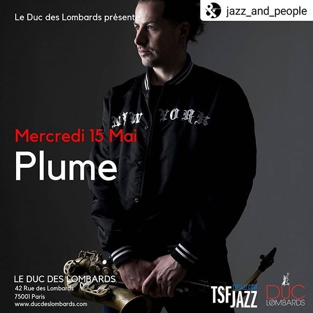 This Wednesday May 15th join us at the @ducdeslombards in #paris as we celebrate the release of my #debutalbum #EscapingTheDarkSide with Leo Montana on piano,  @geraudportal on acoustic bass and Antoine Paganotti on drums! 
2 shows - 19:30 &amp; 21:3