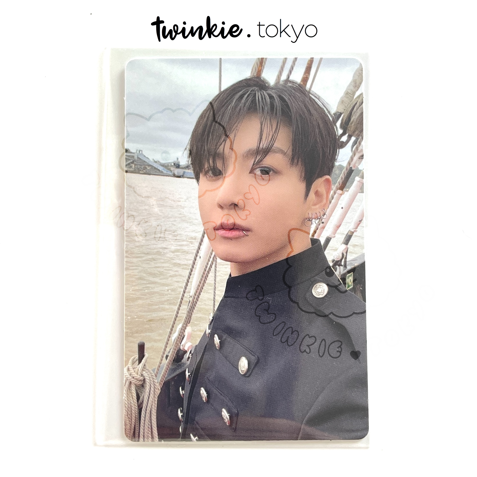 BTS Jungkook Arirang Swim Photocard - Blue