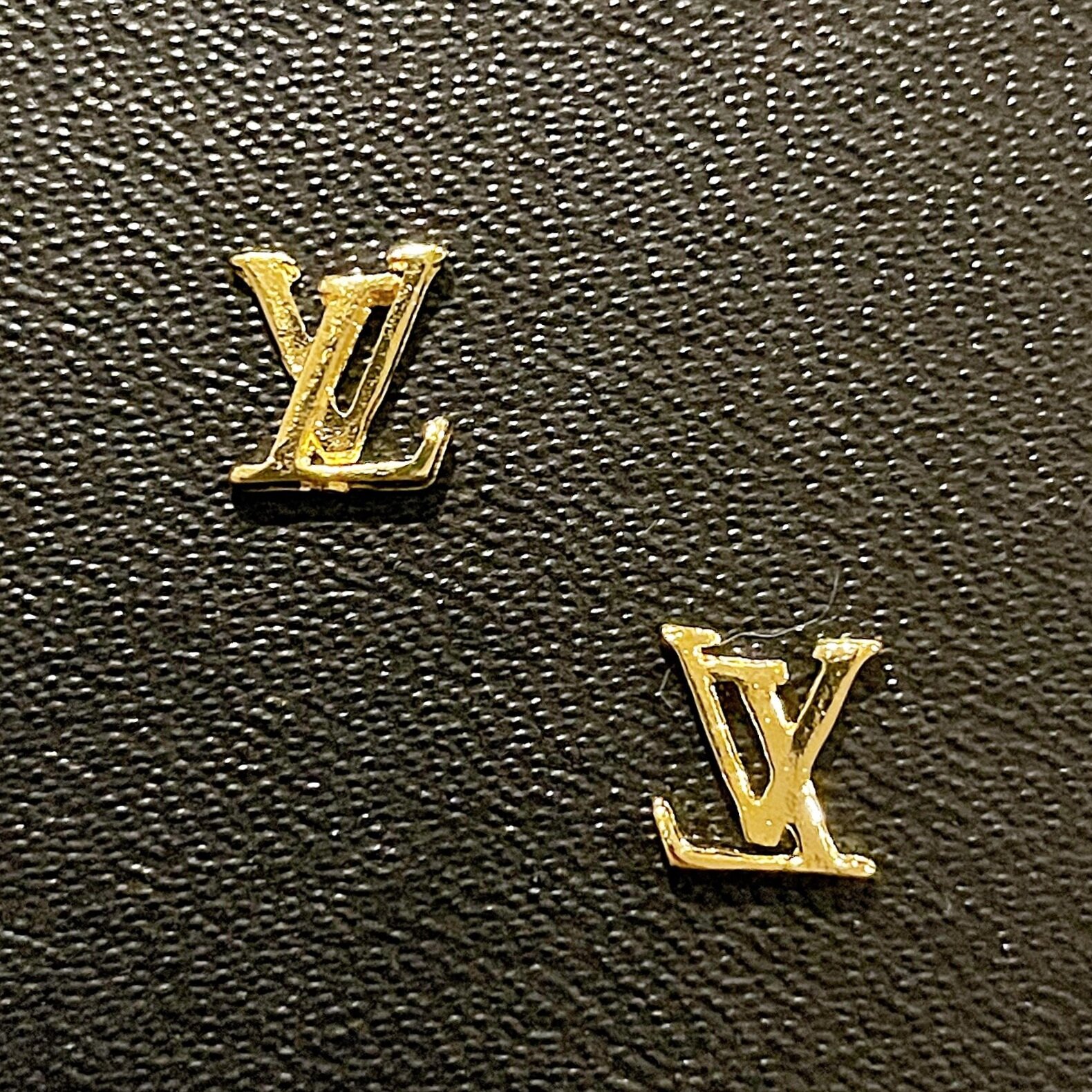10PCS Louis Vuitton Nail Charms Multicolour Metal Love