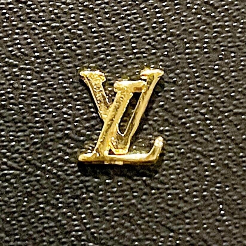 louis vuitton logo brown and gold