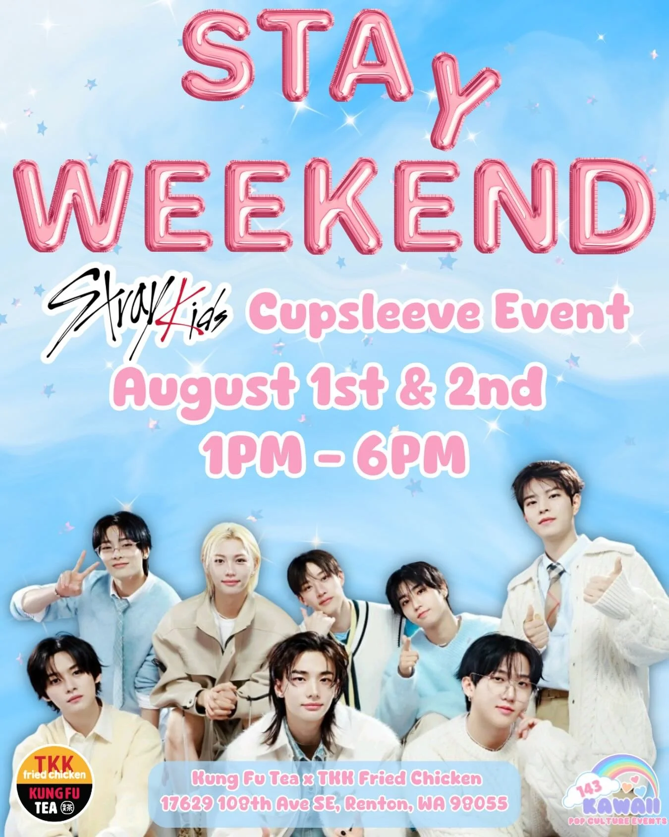 [Stray Kids] Stray Kids Cupsleeve &amp; Market Event (Sunday Only for Twinkie.Tokyo)