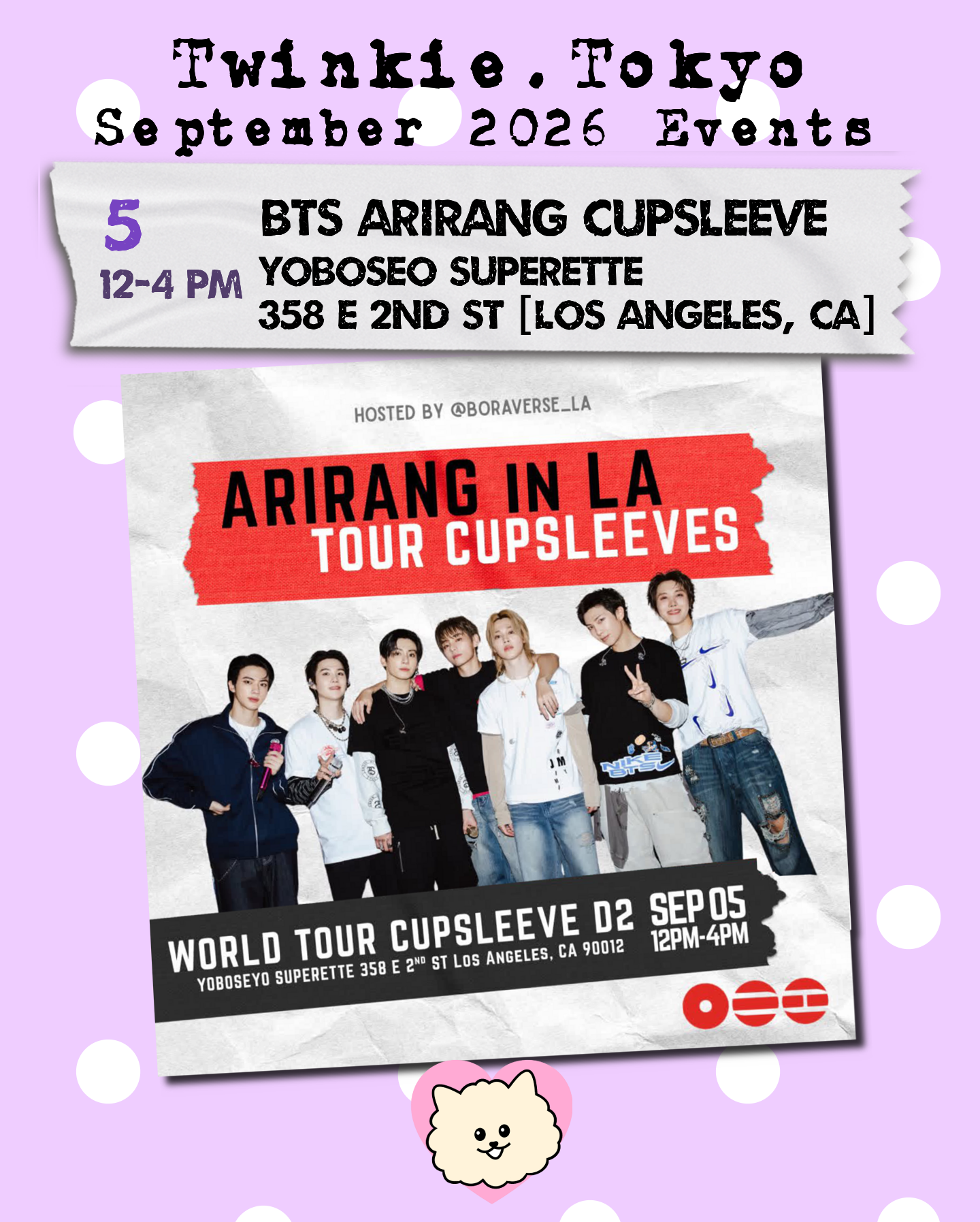 [BTS] ARIRANG Cupsleeve